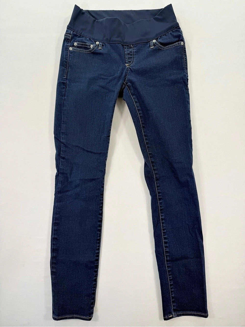 Gap 1969 Resolution Slim Straight Maternity Jeans Blue Size 2